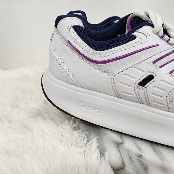 Curves For Women Rocker Sneakers Casual Walking Shape Up Toning Leather Size 10 - Picture 6 of 16